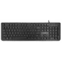 Tastiera multimediale USB Rebeltec RBLKLA00042 – Full-Size, nera