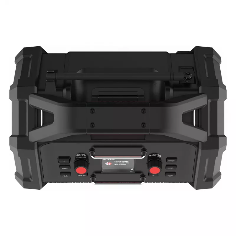 Radio da cantiere portatile PerfectPro ROCKTAGON 18V — radio da cantiere a batteria