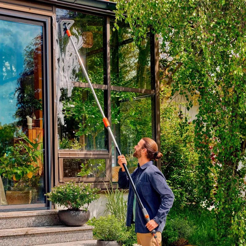 Manico telescopico Gardena Cleansystem M-XL, 155–260 cm