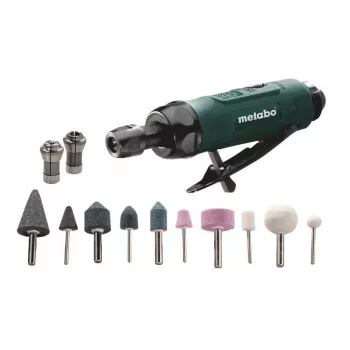 Metabo DG 25 Set smerigliatrice diritta ad aria compressa, 6.04116.50