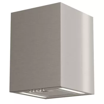 Cappa aspirante MAAN ELBA MINI WPB 430, acciaio inox satinato, diametro 300 mm, altezza 400 mm, controllo elettronico, filtro antigrasso