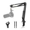 Asta per microfono a boom MAONO B01 (BA20) – base da tavolo, nero, profondità tavolo max 4,5 cm