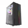 Case per computer Darkflash DK151 LED (nero) + 3 ventole RGB