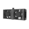 Ventola di raffreddamento Extralink 2 FANS ROOF COOLING UNIT 220V AC nero metallo