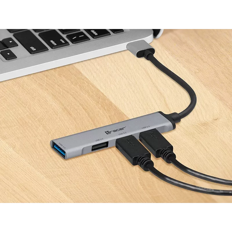 Hub USB Tracer 3.0, H41, 4 porte