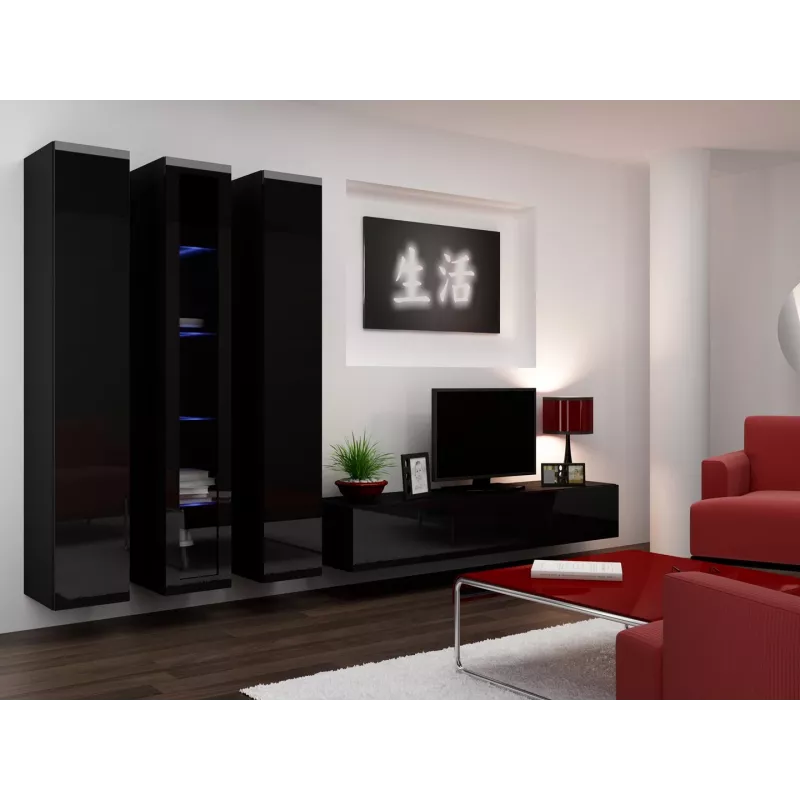 Cama supporto TV VIGO '180' 30/180/40 nero/nero lucido