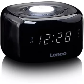 Radio orologio Lenco CR-12BK digitale nera (CR-12)