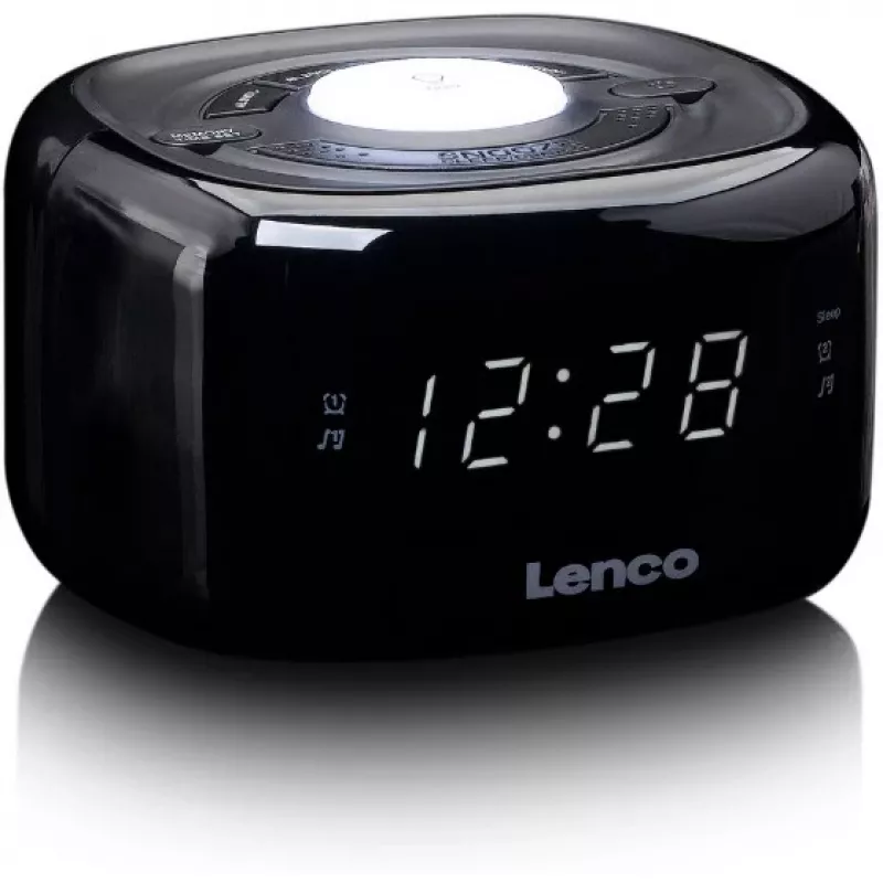 Radio orologio Lenco CR-12BK digitale nera (CR-12)