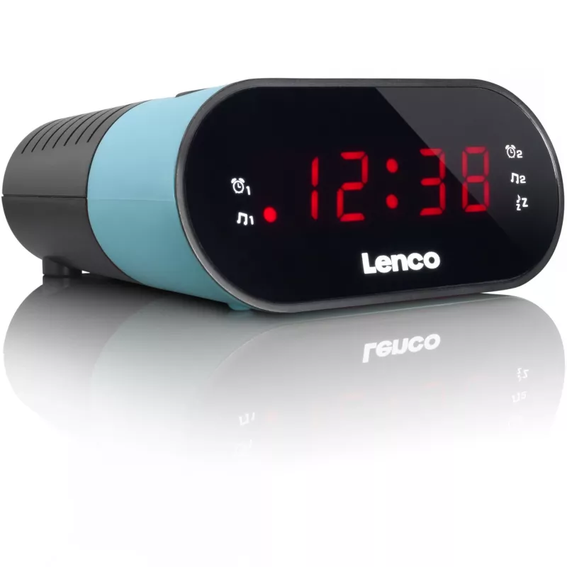 Radiosveglia Lenco CR-07 nero blu