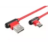 Cavo USB NATEC NKA-1201 USB 2.0 1 m USB A USB C nero rosso
