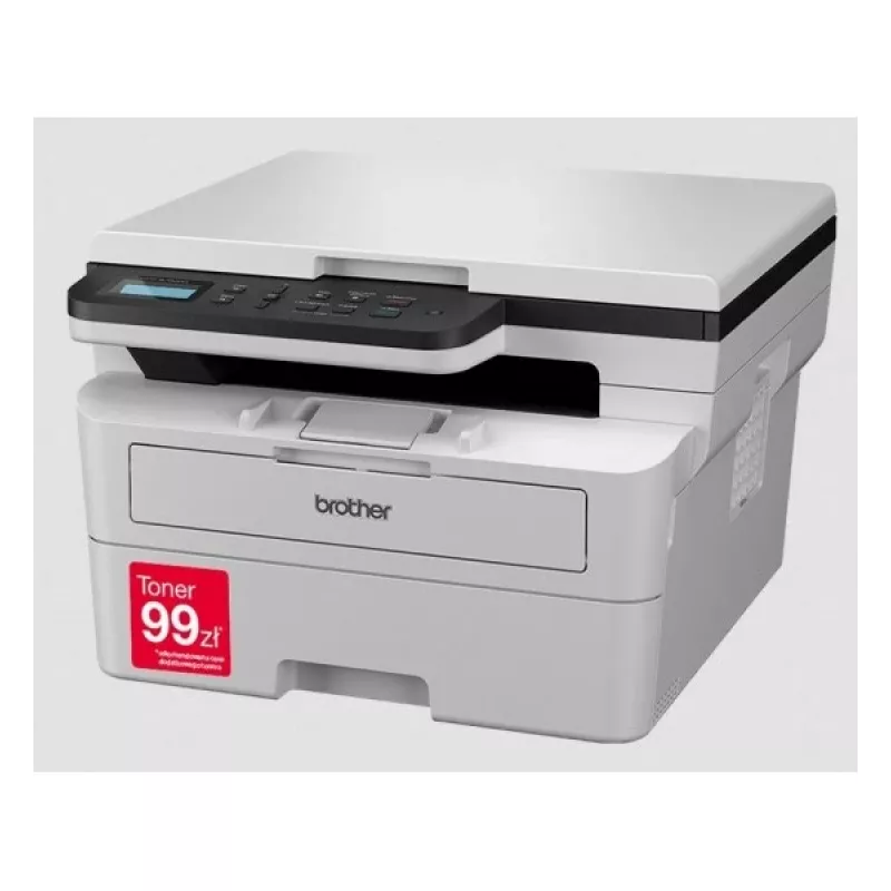 Stampante laser multifunzione Brother DCP-B7600D — monocromatica, 34 pagine/min, duplex, 256 MB, USB 2.0, A4
