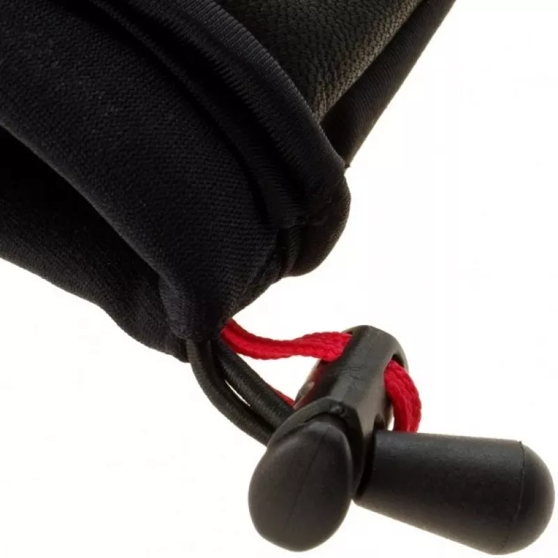 Guanti a lobo Glovii GZ1M in vera pelle e nylon per sci ed escursionismo