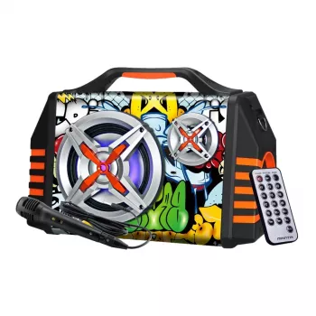 Altoparlante portatile Manta SPK1005PRO Helios 2, nero