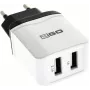 Caricabatterie mobile 2GO 795999 universale bianco AC interno 2 porte USB