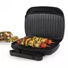 Grill elettrico Petra PT4366MBLKVDE nero con rivestimento antiaderente e temperatura regolabile