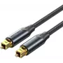 Vention cavo audio ottico, intrecciato, 5 m