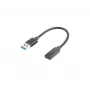 Cavo USB Lanberg AD-UC-UA-03 USB 3.2 Gen 1 0,15 m