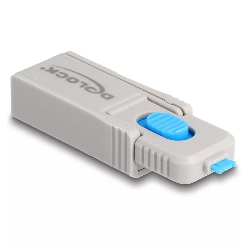 Blocco porte DeLOCK 20969 DisplayPort HDMI USB Type-A USB Type-C grigio