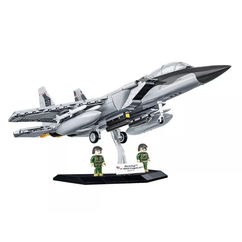 Mattoncini Cobi Boeing F-15EX Eagle II set modello COIB-5900, kit da collezione in scala