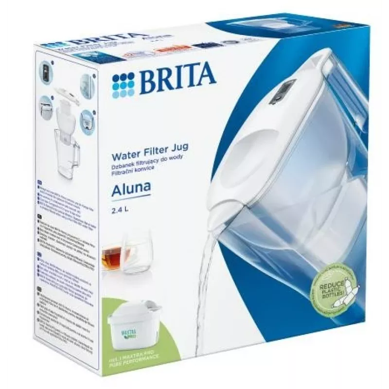 Brita 1052801 Filtro per acqua caraffa filtrante 2,4 L Bianco