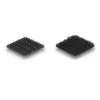 Punti in velcro DeLOCK quadrati autoadesivi 64 pezzi nero