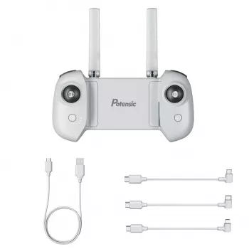 Set di cavi di ricarica e OTG per radiocomando droni Potensic di BRDRC – cavo di ricarica USB più 3 cavi adattatori OTG