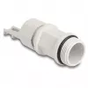 Pressacavo M28 DELOCK, plastica, grigio, con fissaggio a fascetta, 1 pz.