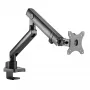 Braccio per monitor SILVERSTONE SST-ARM13 — supporto singolo regolabile in altezza compatibile VESA, argento
