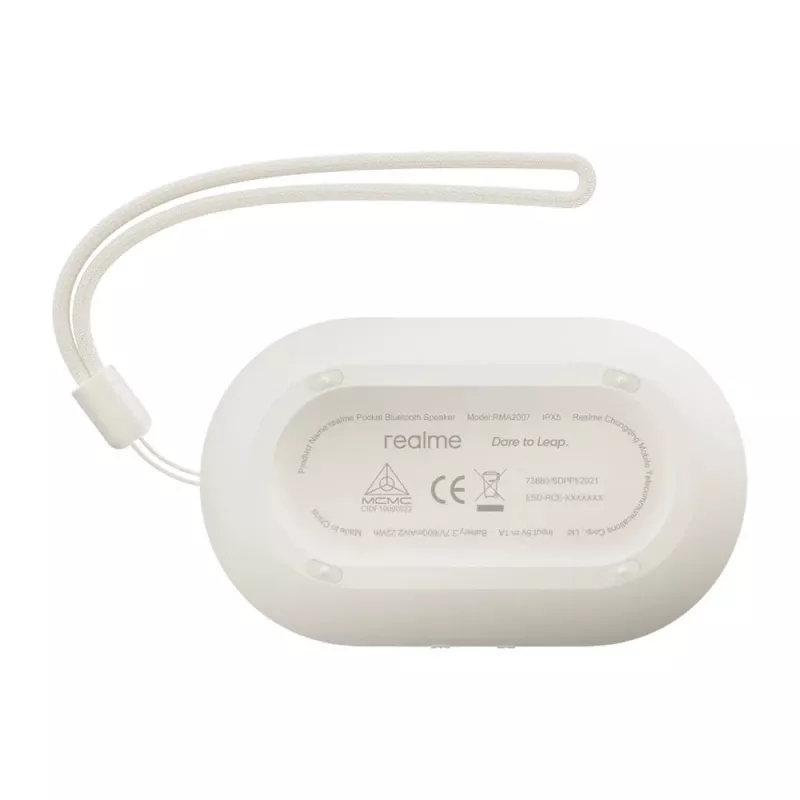 Altoparlante portatile Realme Pocket Bluetooth grigio
