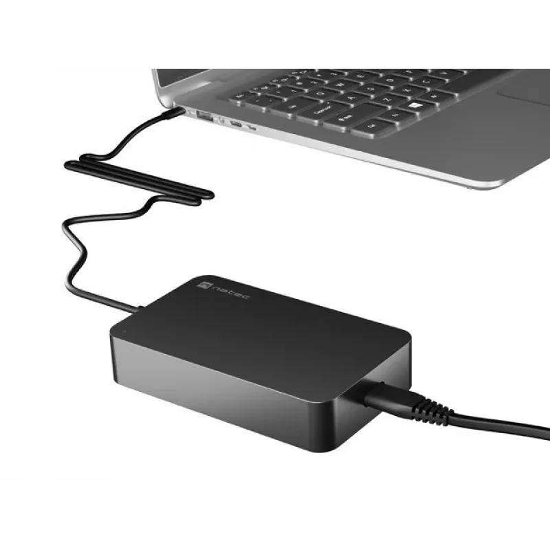 natec Grayling - laptop - interno - 110 - 240 V - 50 - 60 Hz - 90 W - 5 - 20 V
