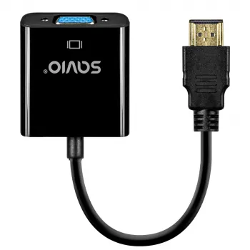 Savio adattatore HDMI-VGA AK-75