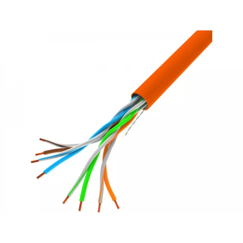 Cavo di rete Lanberg LCU5-10CC-0305-O U/UTP Cat5 305m arancione