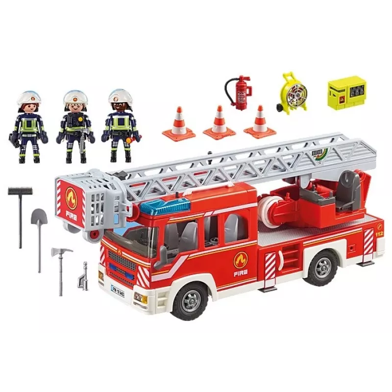 Truck Playmobil Scala dei vigili del fuoco unità 9463