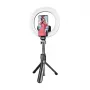 Treppiede selfie stick Puluz TBD0595696701A con anello LED integrato