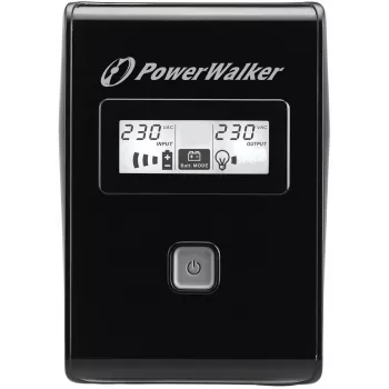 PowerWalker VI 850 LCD gruppo di continuità (UPS) Line-Interactive 0,85 kVA 480 W