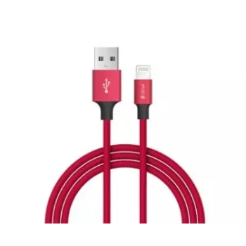 Cavo USB-C a Lightning Devia Pheez Series 1 m — rosso, compatibile 1A/USB Power Delivery