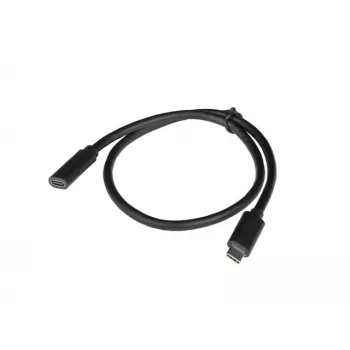 Cavo USB-C a USB-C LANBERG CA-USBE-20CC-0005-BK, USB 3.2 Gen 1 (5 Gbit/s), 0,5 m, nero