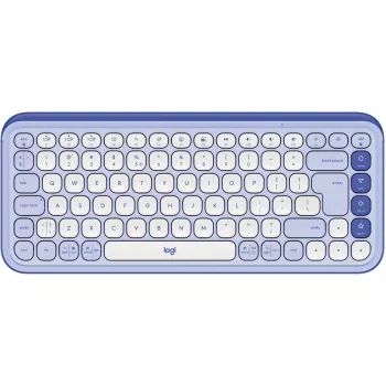 Logitech tastiera Logitech POP ICON KEYS OFF White Lilac US
