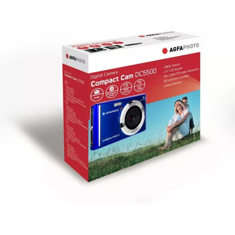 Realishot DC5500 fotocamera compatta 24 MP CMOS 5616 x 3744 pixel blu (DC5500BL)
