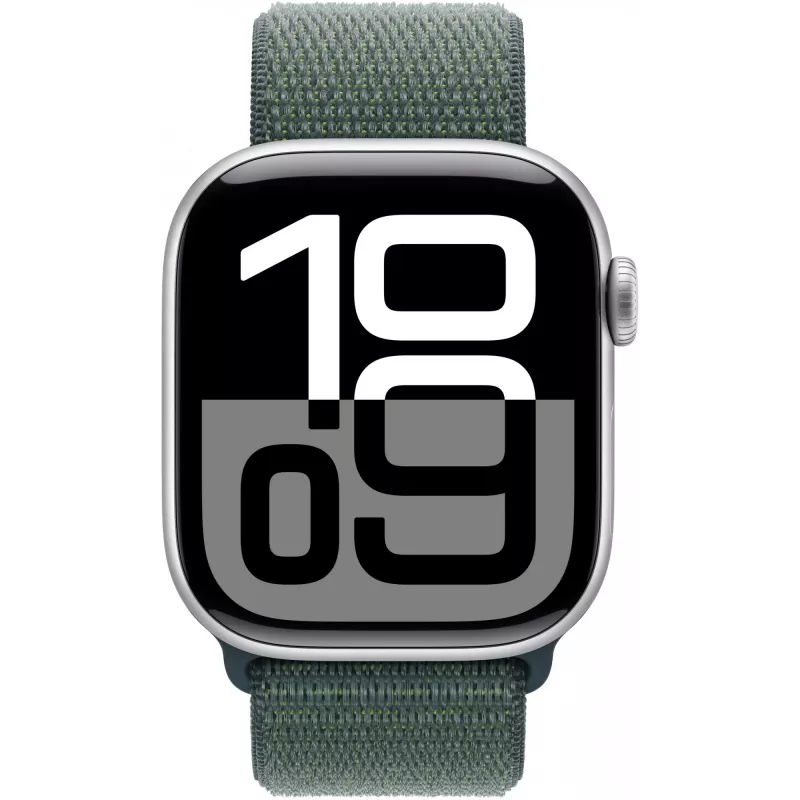 Cinturino Apple Sport Loop 42 mm lake green — nylon/poliestere/elastan, 1 pz.