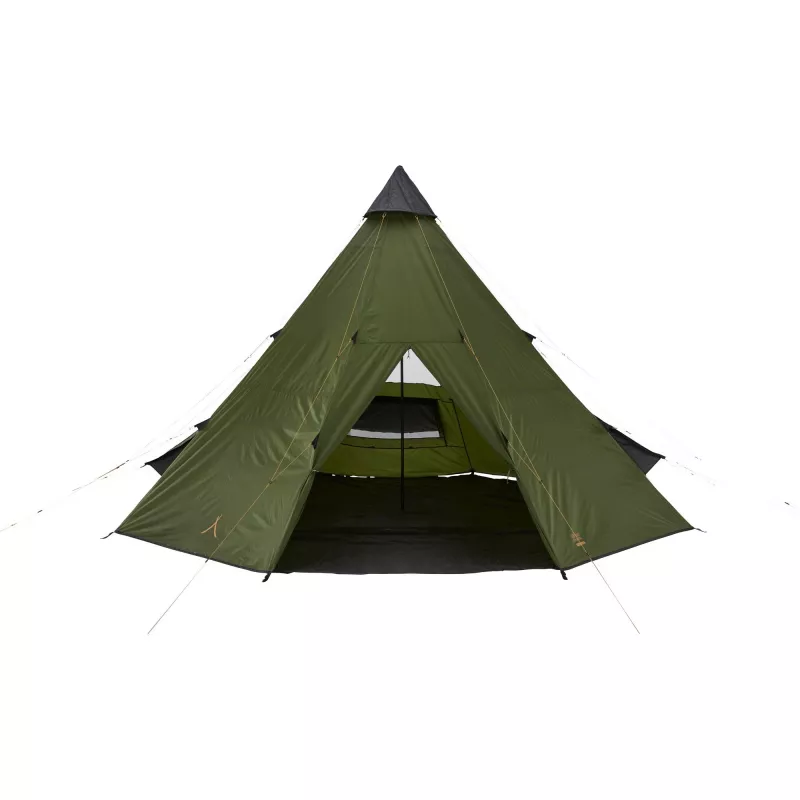 Tenda Grand Canyon nero FALLS 8 8P oliv — tenda da campeggio per 8 persone