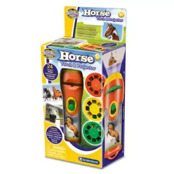 Torcia e proiettore Brainstorm - Cavalli e pony