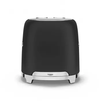 Tostapane Smeg 50's Style TSF01BLMEU 2 fette Nero Acciaio inox