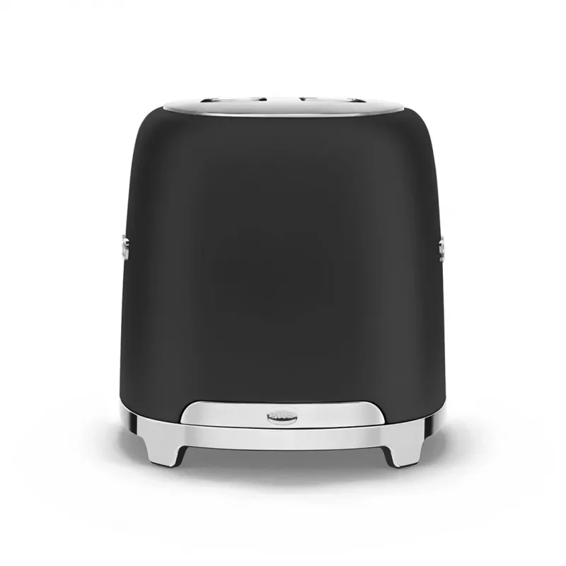 Tostapane Smeg 50's Style TSF01BLMEU 2 fette Nero Acciaio inox