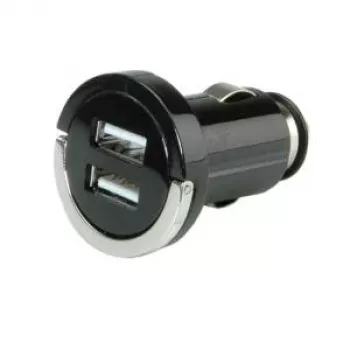 VALUE caricabatterie USB - alimentazione auto - 10 Watt - 2,1 A - 2 porte di uscita (USB)