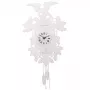 NeXtime orologio 2988 Cuckoo Weeble, 41x21 cm, da parete, bianco