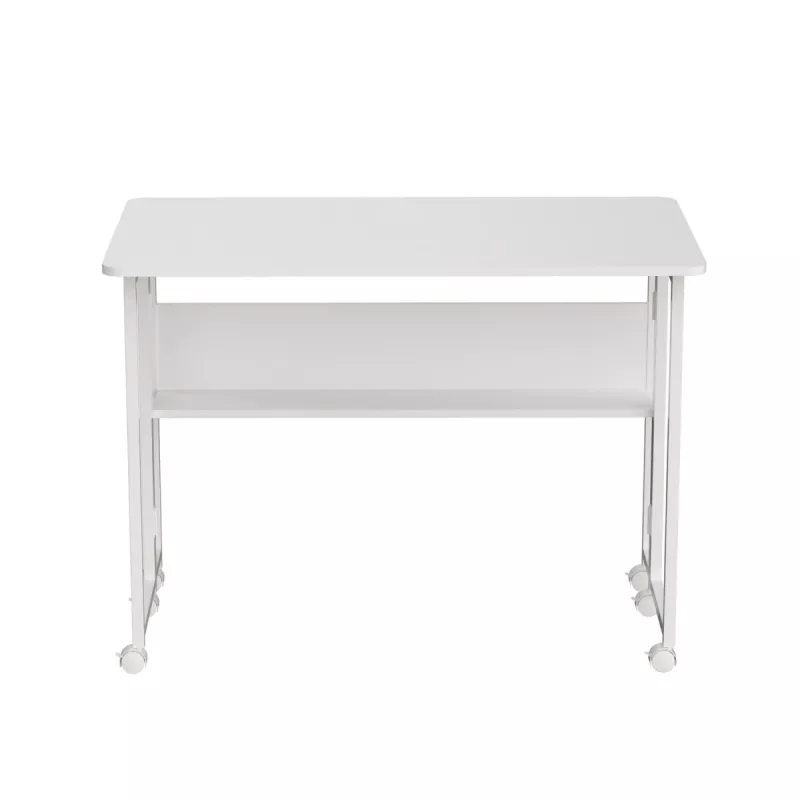 Scrivania mobile Maclean bianca MC-126W 50kg
