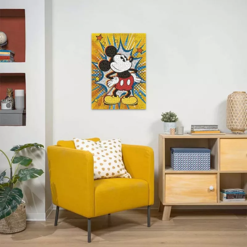 Puzzle Disney Retro Mickey (1000 pezzi)