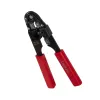 LogiLink WZ0004 Pinza crimpatrice per cavi nero. rosso