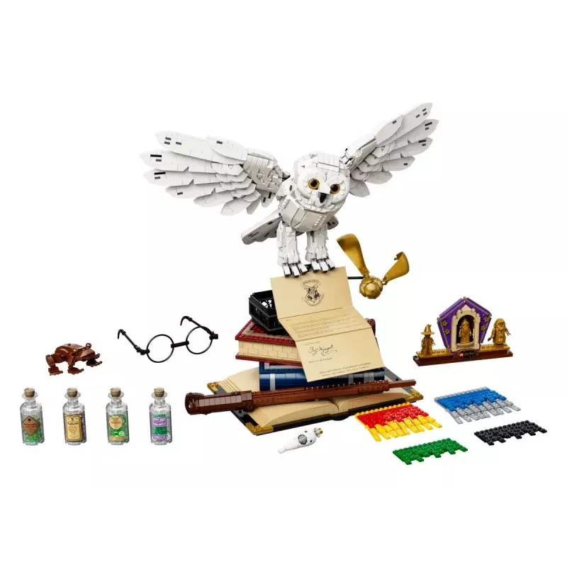 LEGO Hogwarts Icons Collectors Edition 76391 — 3010 pezzi, 3 minifigure, 18+